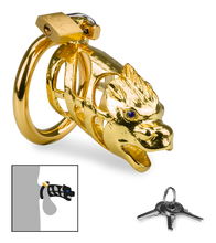 Charger l'image dans la galerie, Cage à pénis astrologie chinoise Dragon Doré