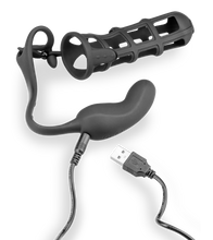 Charger l'image dans la galerie, Cage à pénis cockring stimulateur prostate vibrant