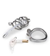 Charger l'image dans la galerie, Cage à pénis courte avec sonde Judgment