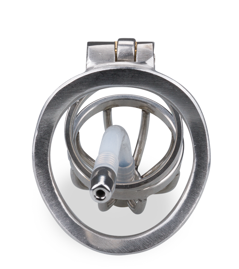 Cage à pénis courte avec sonde Judgment