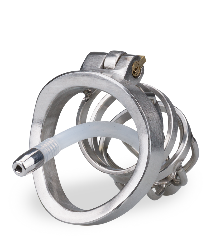 Cage à pénis courte avec sonde Judgment