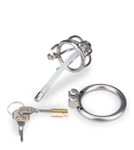 Charger l'image dans la galerie, Cage à pénis courte avec sonde Repentance