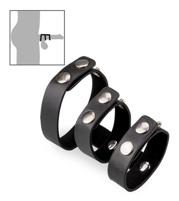 Cage à pénis en similicuir