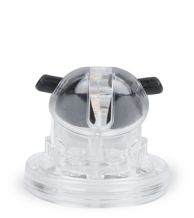 Cage chasteté électro stimulation transparente