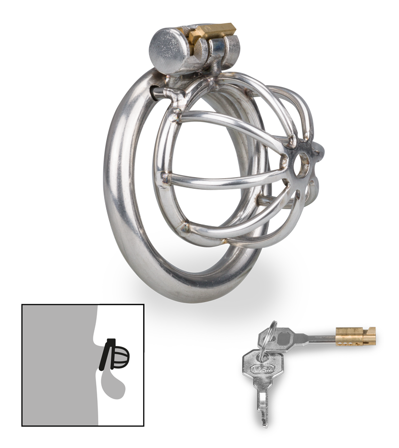 Cage de chasteté courte Repentance