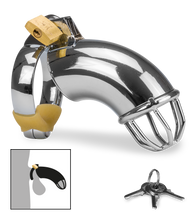 Charger l'image dans la galerie, Cage de chasteté homme Turtleneck