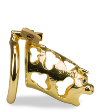 Charger l'image dans la galerie, Cage de chasteté pénis astrologie chinoise Buffle Doré