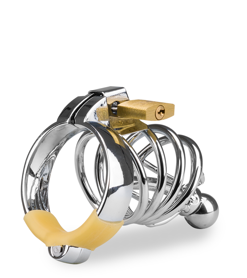 Cage de chasteté pénis et plug d'urètre Alcatraz