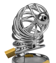 Charger l'image dans la galerie, Cage de chasteté pénis et plug d'urètre Guantanamo