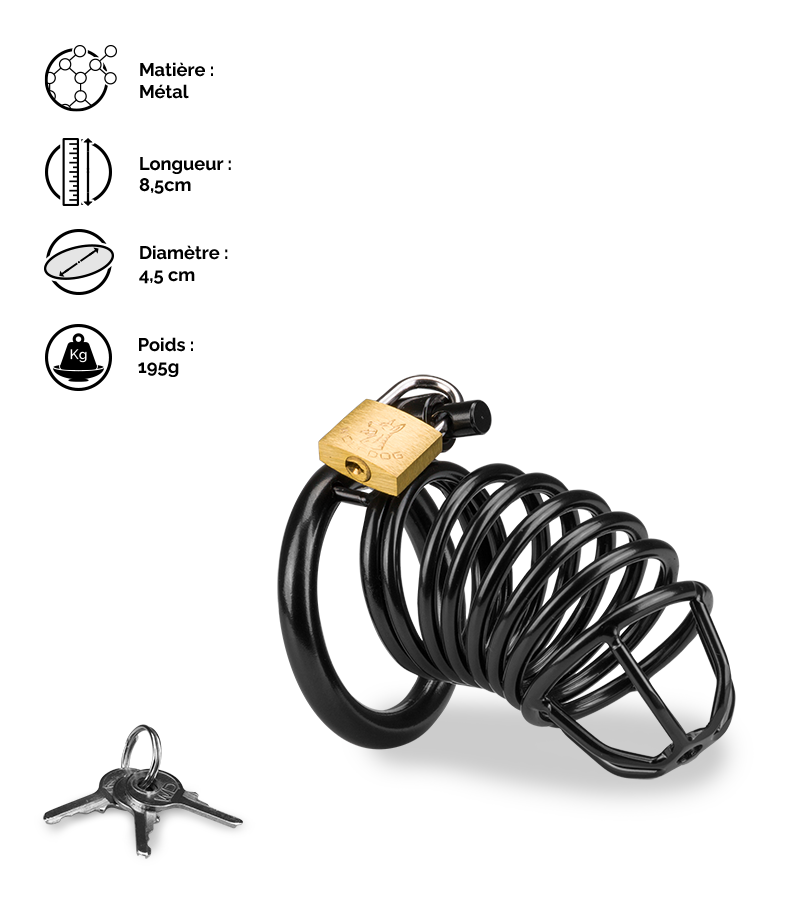 Cage de chasteté pénis Little Prisoner