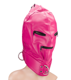 Cagoule à fermetures éclaires yeux et bouche