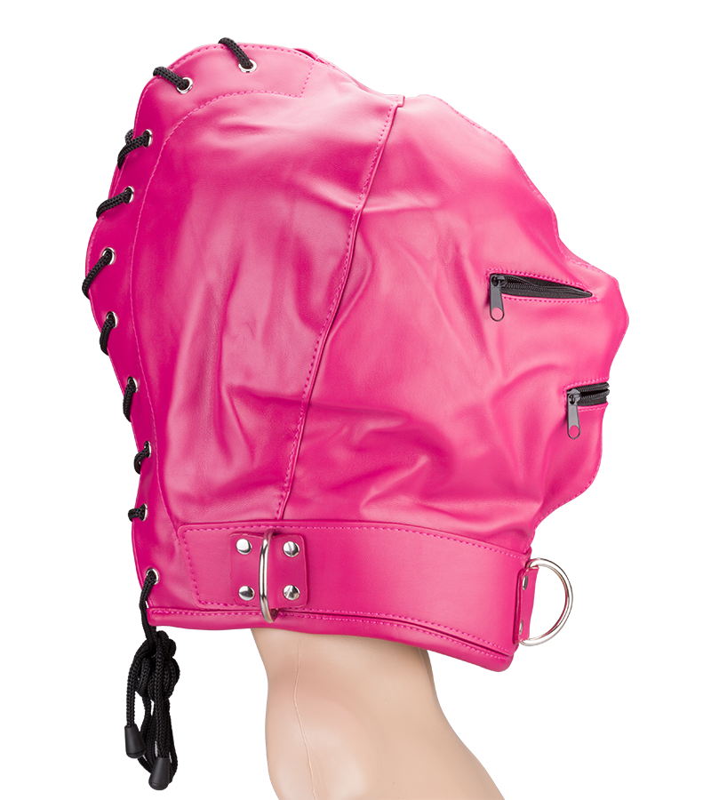 Cagoule à fermetures éclaires yeux et bouche