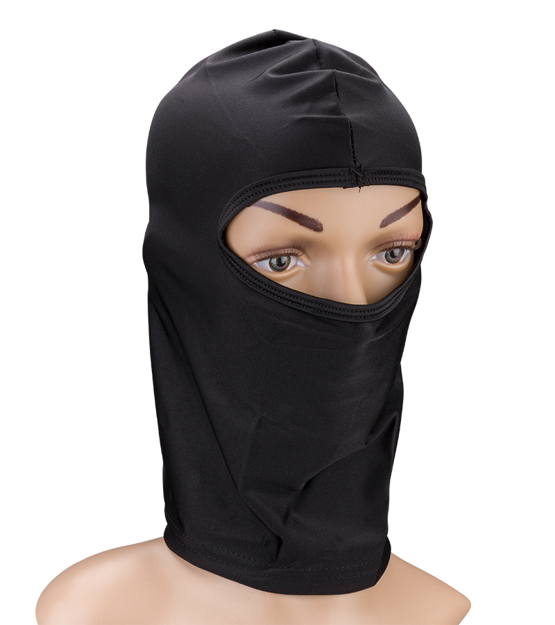 Cagoule BDSM avec grande ouverture pour les yeux