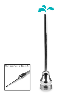 Canule de douche étroite pour lavement anal