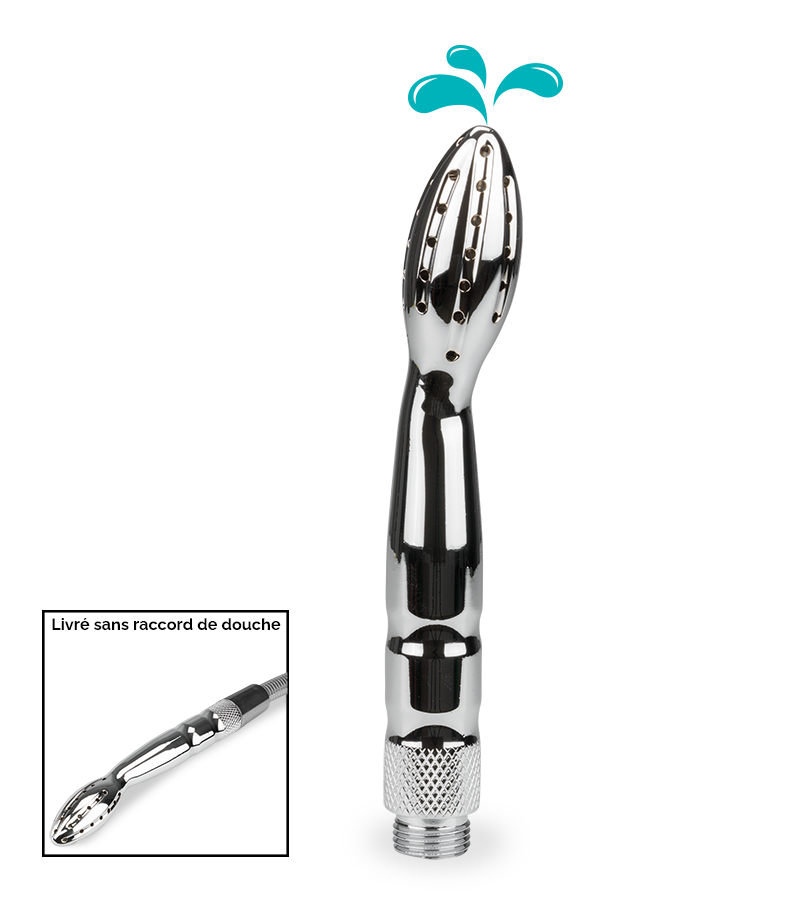 Canule de douche pour lavement anal Solution