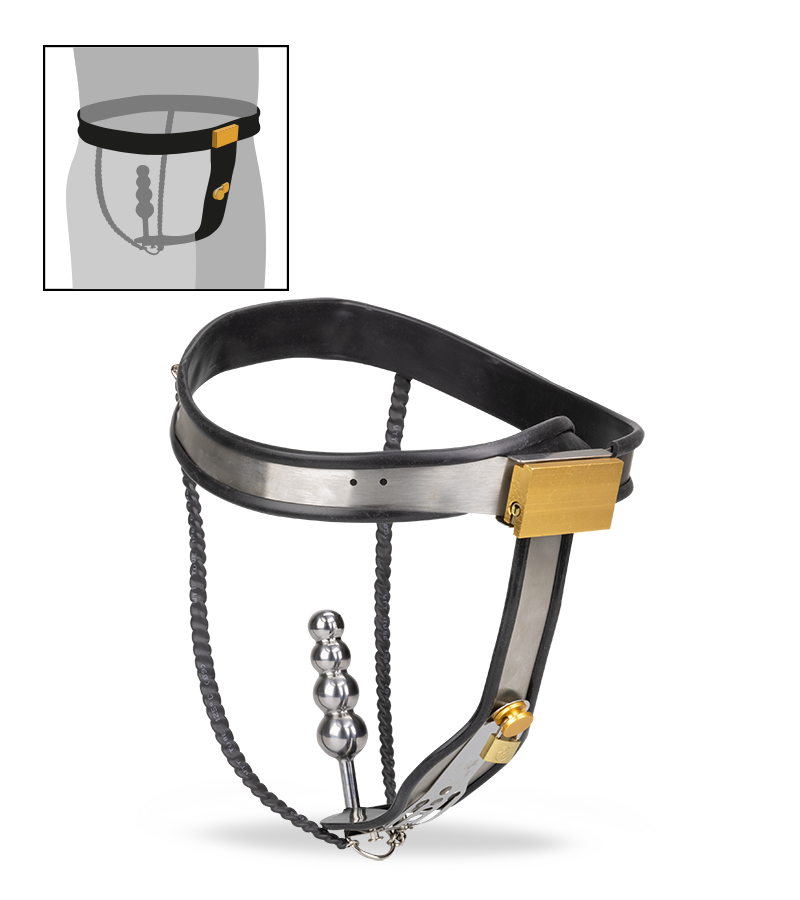 Ceinture de chasteté pour femme Immobile