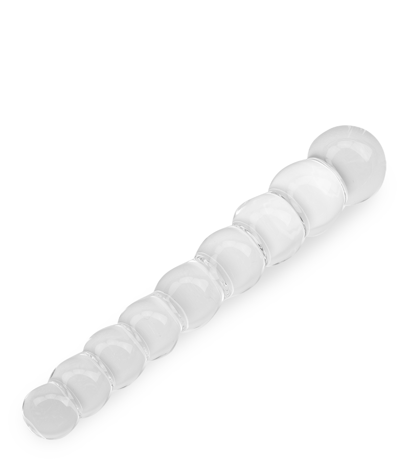Chapelet anal en verre Meteor