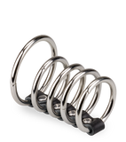 Cinq anneaux cockring métal