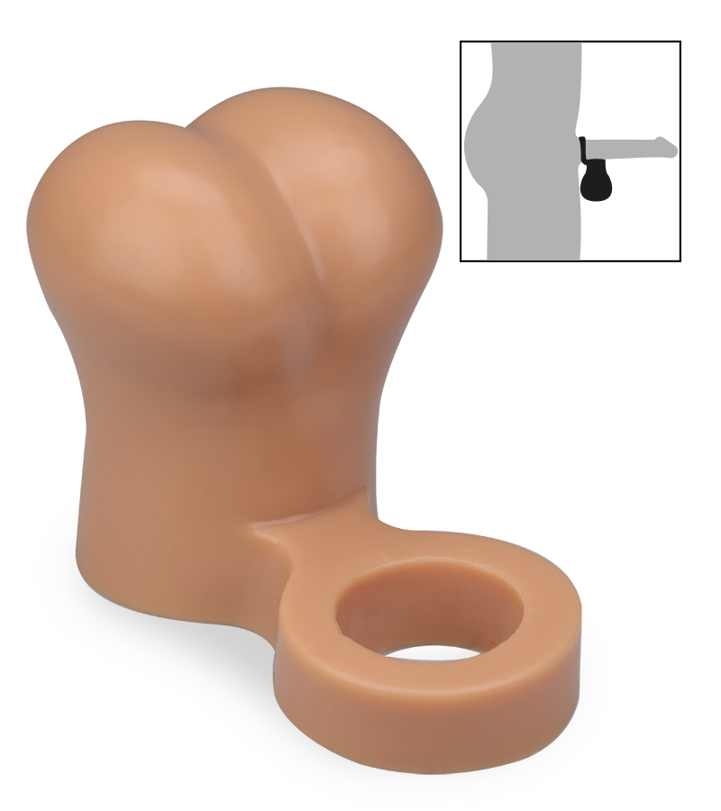Cockring avec étui testiculaire Austin 3,0cm
