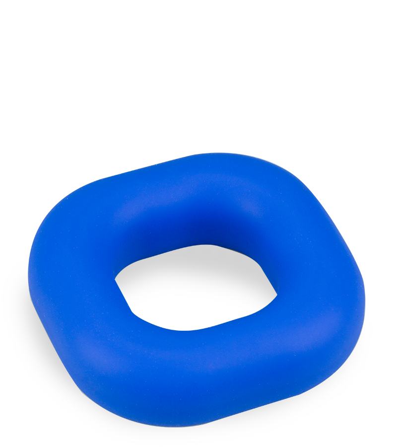 Cockring carré en silicone médical Pollie