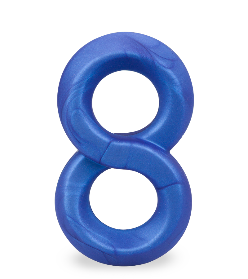 Cockring double en silicone médical Julo