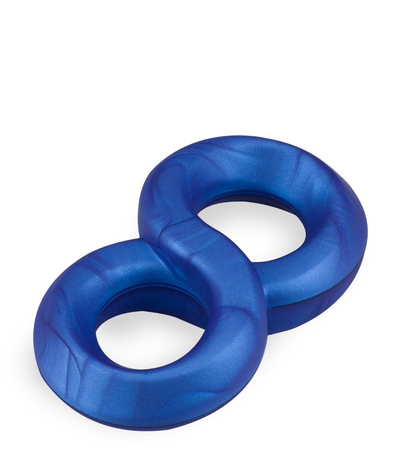 Cockring double en silicone médical Julo