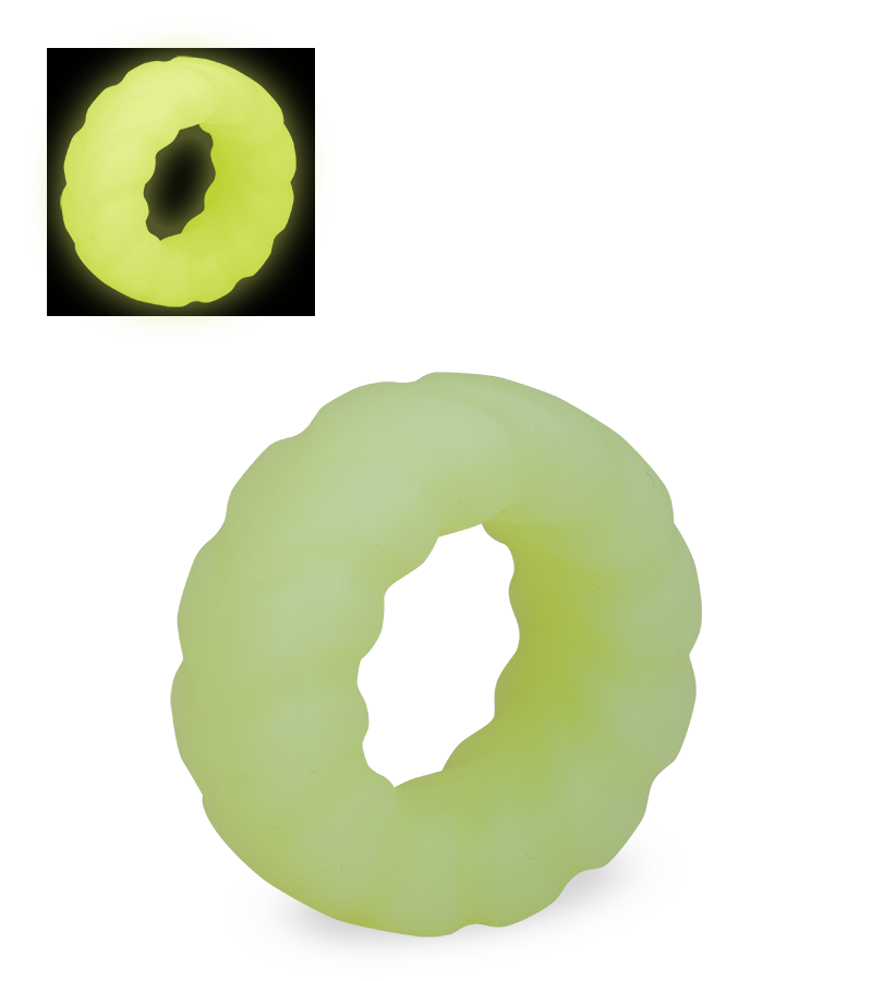 Cockring phosphorescent en silicone médical Road Trip