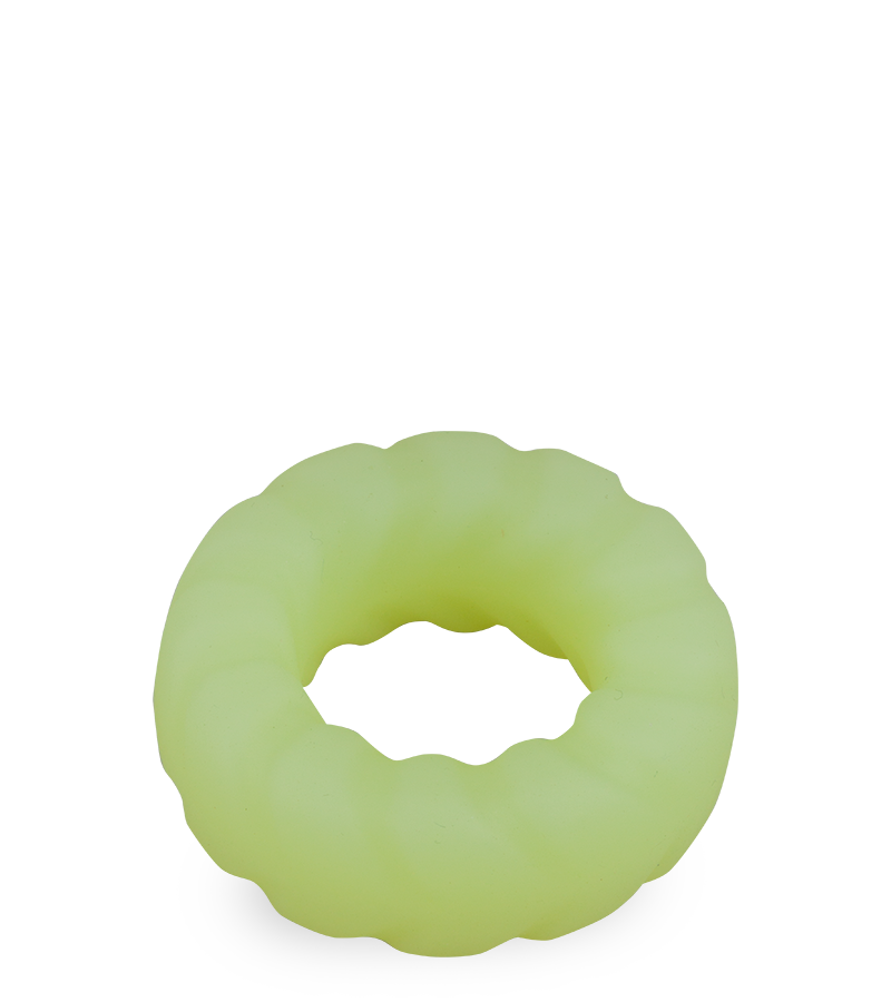 Cockring phosphorescent en silicone médical Road Trip