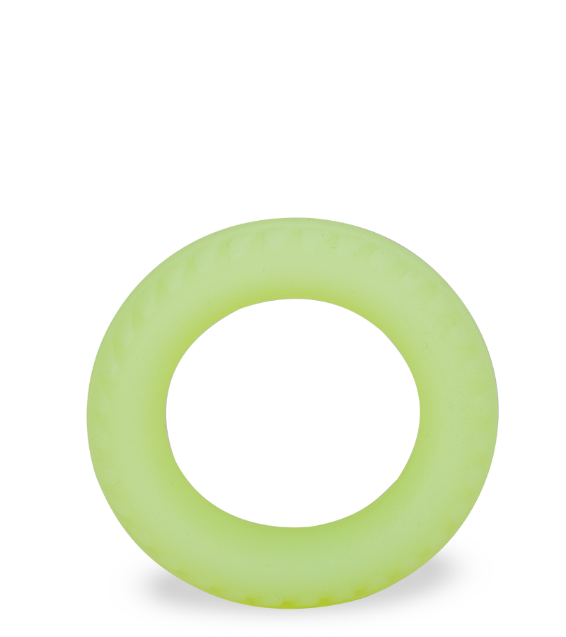 Cockring phosphorescent en silicone médical Tavala