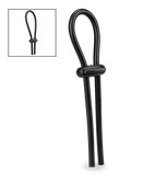 Cockring réglable en silicone médical Ding