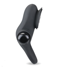 Charger l'image dans la galerie, Cockring vibrant avec stimulateur clito cunnilingus