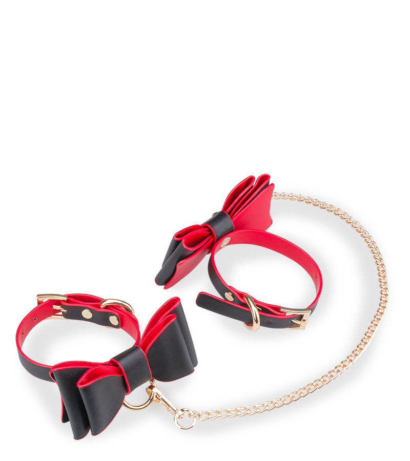 Coffret BDSM 7 pièces style raffiné et trousse de rangement