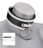 Collier BDSM de soumission Empire