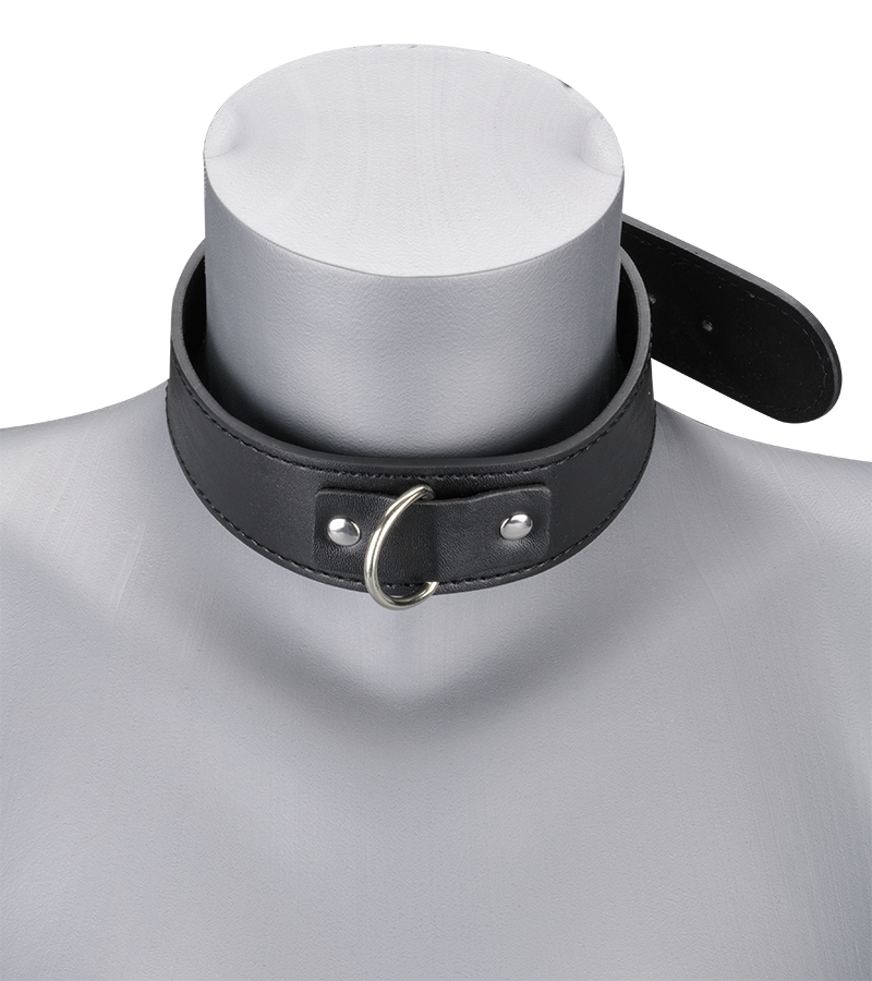 Collier cuir et laisse cuir BDSM