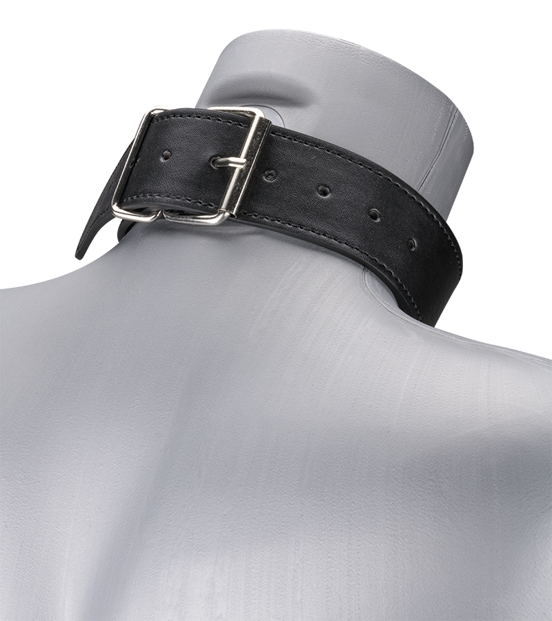 Collier cuir et laisse cuir BDSM