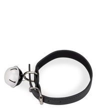 Charger l'image dans la galerie, Collier en similicuir avec gros grelot
