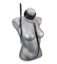 Charger l'image dans la galerie, Collier et laisse en cuir BDSM