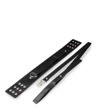 Charger l'image dans la galerie, Collier et laisse en cuir BDSM