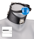 Collier gag-ball bâillon BDSM
