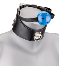 Charger l'image dans la galerie, Collier gag-ball bâillon BDSM