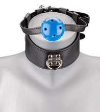 Charger l'image dans la galerie, Collier gag-ball bâillon BDSM