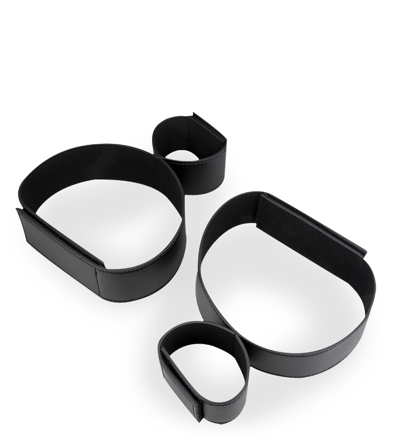 Contraintes auto-agrippantes cuisses et poignets