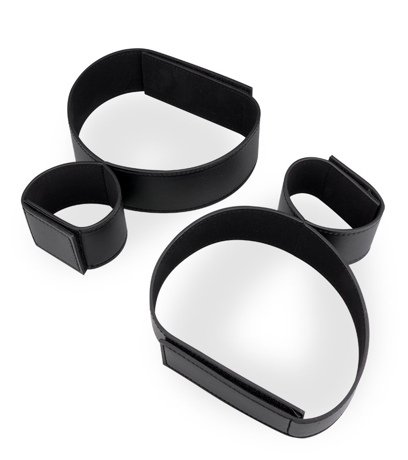 Contraintes auto-agrippantes cuisses et poignets