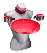 Charger l'image dans la galerie, Contraintes cou et poignets avec plateau pour esclave