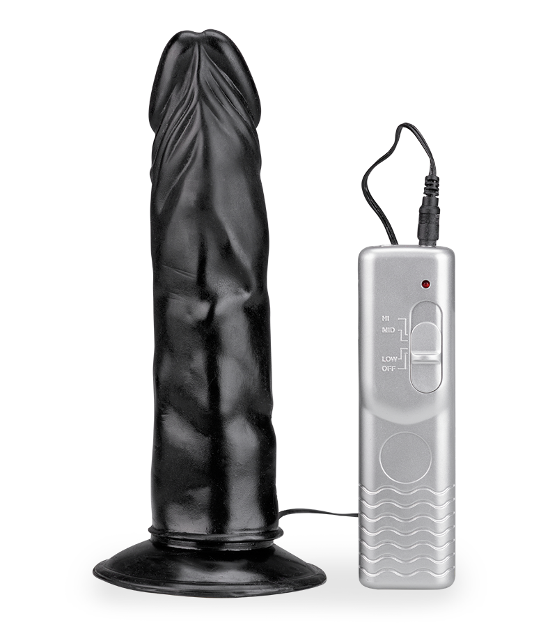 Coussin gonflable rond avec gode vibrant Crazy Rider