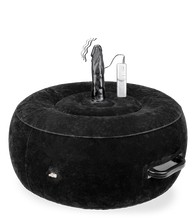 Charger l'image dans la galerie, Coussin gonflable rond avec gode vibrant Crazy Rider