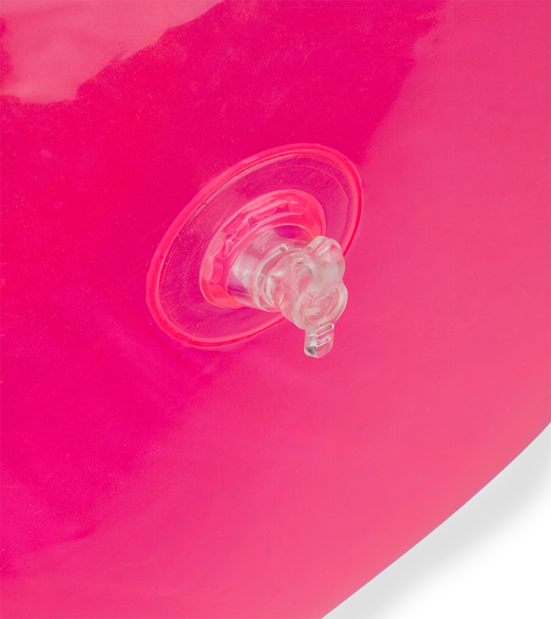 Coussin gonflable rond avec gode vibrant Ride Me