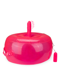 Charger l'image dans la galerie, Coussin gonflable rond avec gode vibrant Ride Me