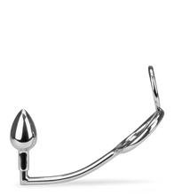 Charger l'image dans la galerie, Crochet anal avec double anneaux cockring Captain