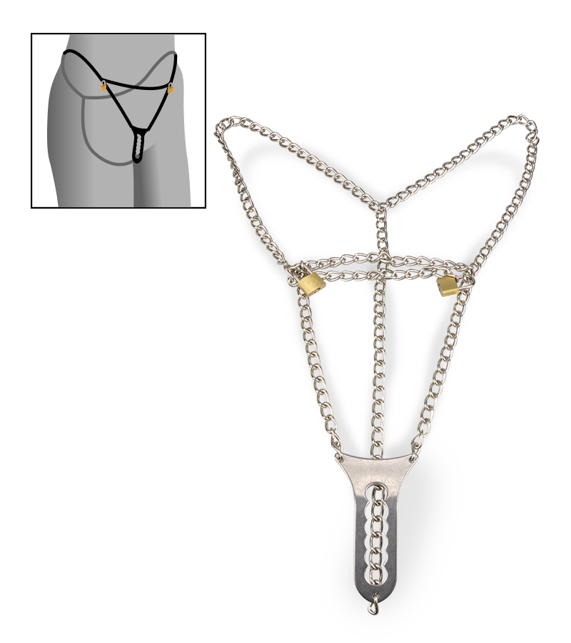 Culotte de chasteté pour femme Restrained